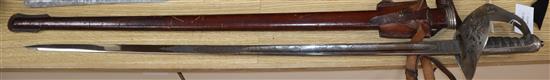 A George V infantry officers sword by Wilkinson